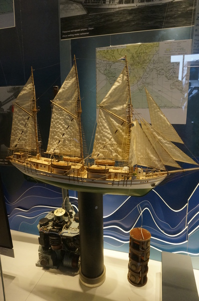 Музей Мирового океана в Калининграде парусник